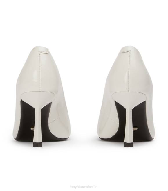 niedrige Absätze| de Tony Bianco Frauen Billy Heels Weiß hochglänzend 4624249